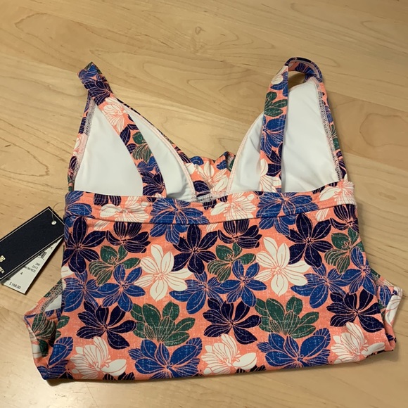 NWT Reyn Spooner One Piece Designer Floral Swimsuit Bathing Swim Wear Size 4 - Picture 5 of 6